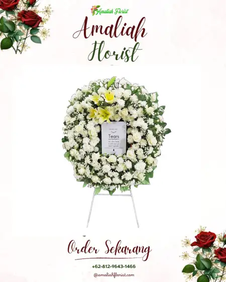 Krans Bunga Duka Kalijaten